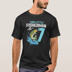 Camiseta Pescar Aniversário De 7 Anos De Velha Garoto 7 Bda