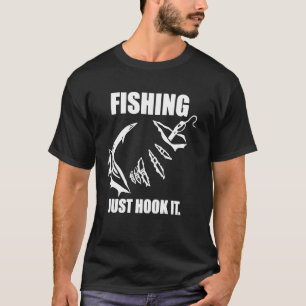 Camiseta Pescar Basta Encontrar para Homem Mulher