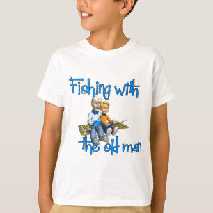 Camiseta Pescar com o Velho