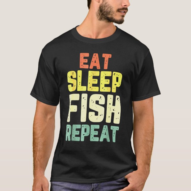 Camiseta Pescar No Sono Pescado Pescaria Pescador Legal Vin (Frente)