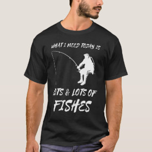 Camiseta Pescar O Que Eu Preciso Hoje Vara De Pescar Pescad