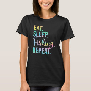 Camiseta Pescar Repetidamente No Sono Pescaria Pescarista N