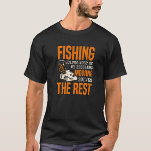 Camiseta Pescar Resolve A Maioria Dos Meus Problemas Com A
