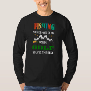 Camiseta Pescar Resolve A Maioria Dos Meus Problemas Que Go