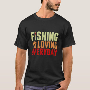 Camiseta Pescaria & Amando Todos os Dias - Pescador