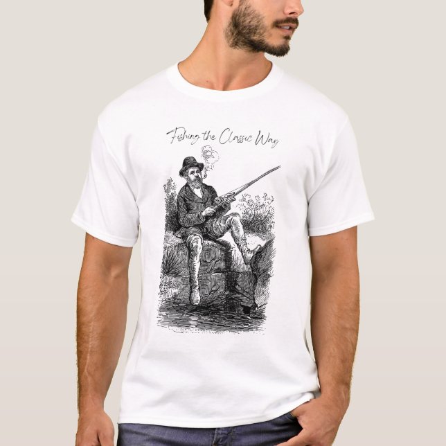 Camiseta Pescaria ao Modo Clássico (Frente)
