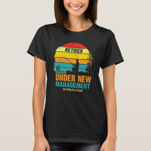 Camiseta Pescaria Aposentada Sob Nova Administração Ver Esp