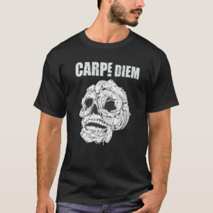 Camiseta Pescaria Carpa Peixe Crânio Surreal Carpa Pescado