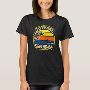 Camiseta Pescaria com Mosca Vovó Pescadora Mãe 3