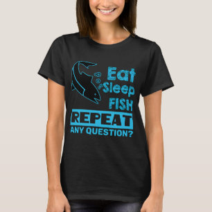 Camiseta Pescaria - Comer Dormir Peixe Repetir