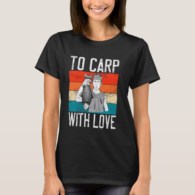 Camiseta Pescaria de Carpa com Amor (Frente)