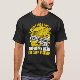 Camiseta Pescaria de Carpa Piada  Pesca Pescador Pescador