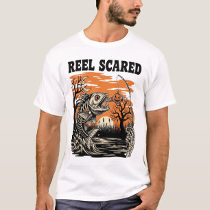 Camiseta Pescaria de Halloween para Crianças