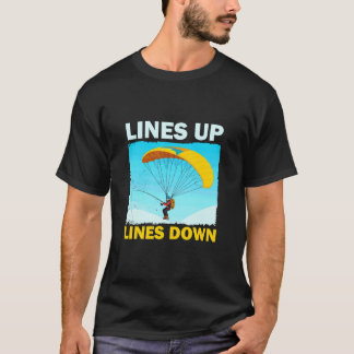 Camiseta Pescaria de parapente engraçada
