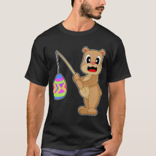Camiseta Pescaria de Páscoa do Urso