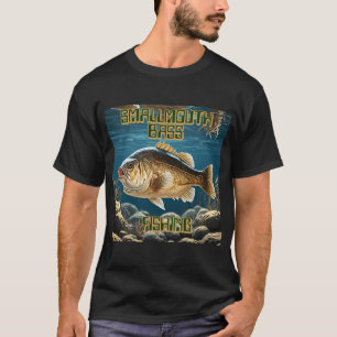 Camiseta Pescaria de robalo de boca pequena 2