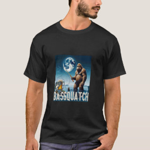 Camiseta Pescaria de robalo legal e aventura ao luar do Bas