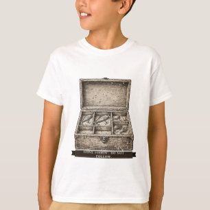 Camiseta Pescaria Divertida para Crianças