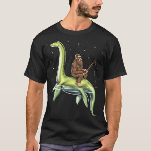 Camiseta Pescaria do Pé-Grande Monstro do Lago Ness