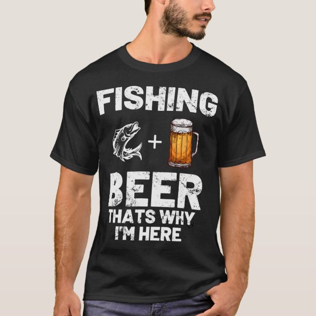 Camiseta Pescaria e cerveja (Frente)