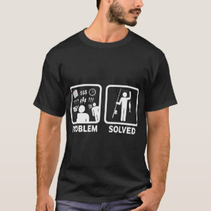 Camiseta Pescaria Engraçada Estressado
