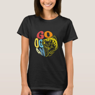 Camiseta Pescaria Googan Pesca Retro Captura de Peixes Pesc