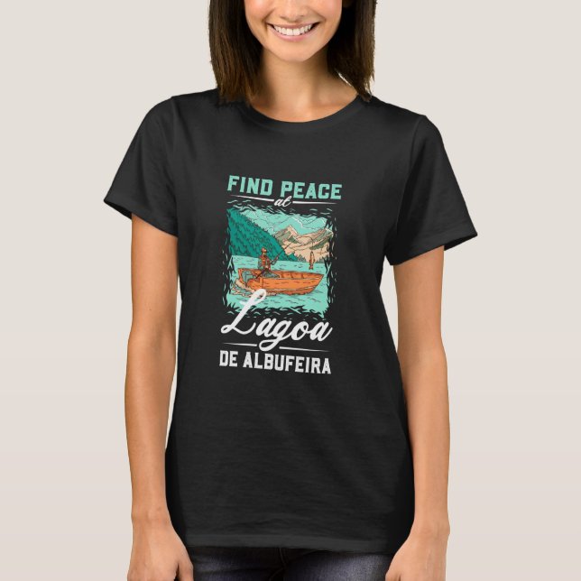 Camiseta Pescaria na Lagoa de Albufeira (Frente)
