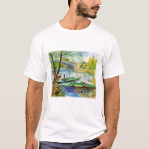 Camiseta Pescaria na Primavera Vincent van Gogh
