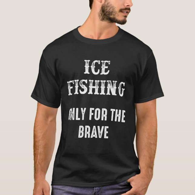 Camiseta Pescaria no Gelo Pescador Sortudo 22 (Frente)
