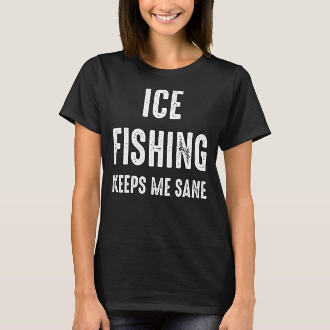 Camiseta Pescaria no Gelo Pescador Sortudo 24 (Frente)