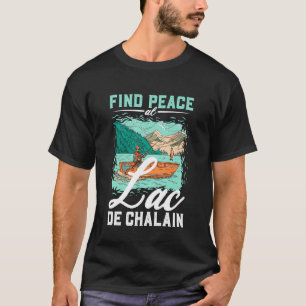 Camiseta Pescaria no Lac de Chalain