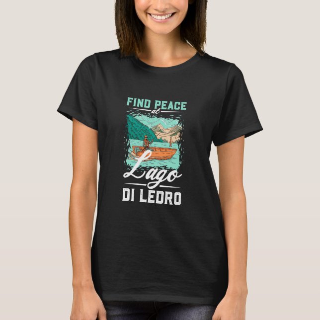 Camiseta Pescaria no Lago di Ledro (Frente)
