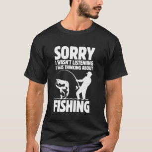 Camiseta Pescaria Para Homens Mulheres Truta Bass Pescador