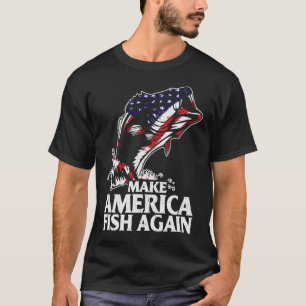 Camiseta Pescaria para os EUA