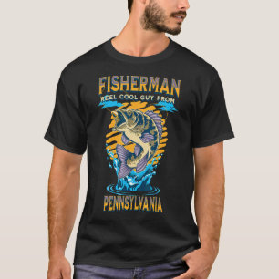Camiseta Pescaria Pensilvânia Cara Muito Legal De Fora