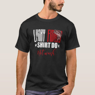 Camiseta Pescaria Pesca Sortuda Não Lavar do Pescador