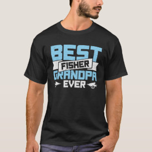 Camiseta Pescaria Pescador Avô Fisher Vovô Pai P