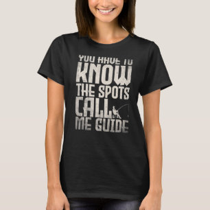 Camiseta Pescaria Pescador Você tem que conhecer os pontos