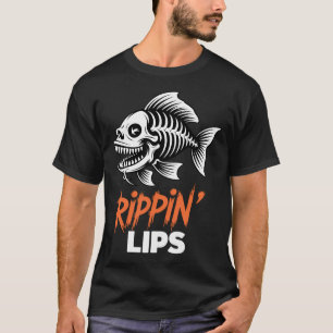 Camiseta Pescaria Rippin 'Lips Espinhas de Peixe