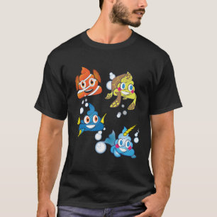 Camiseta Pescarias da vida no mar ~ Poop de peixe Emoji Bob