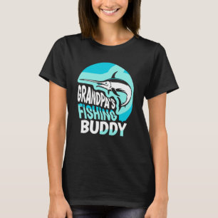 Camiseta Pescarias do vovô, Buddies Pescador Fisher