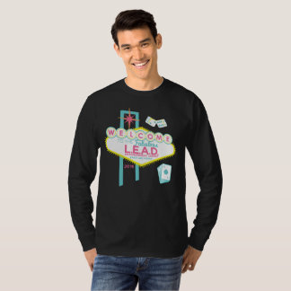 Camiseta Pescoço de grupo unisex da LIGAÇÃO L/S