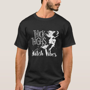 Camiseta Pescoço Pesado Bruxas Vibes Bruxaria Halloween T S
