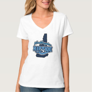 Camiseta Pescoço V feminino
