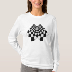 Camiseta Pescoço verificado