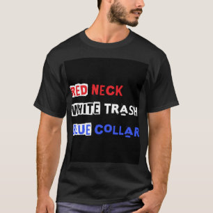 Camiseta Pescoço Vermelho
