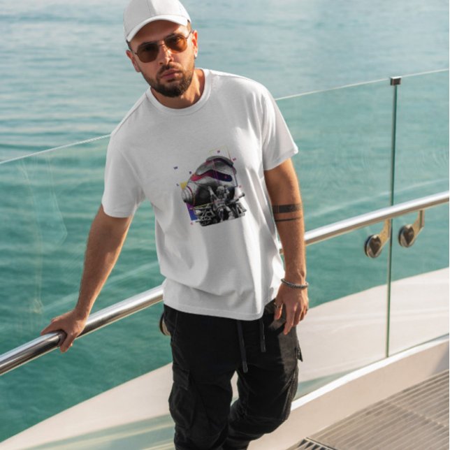 Camiseta Peso do Carregando da Estátua (Criador carregado)