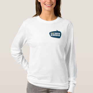 Camiseta Peso longo da Capa das mulheres - MONT BLANC