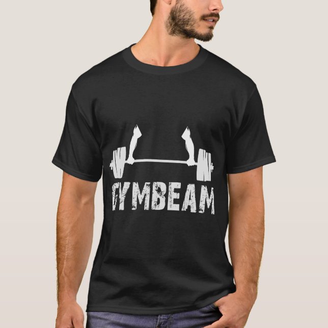 Camiseta Peso Pesado do GymBeam (Frente)
