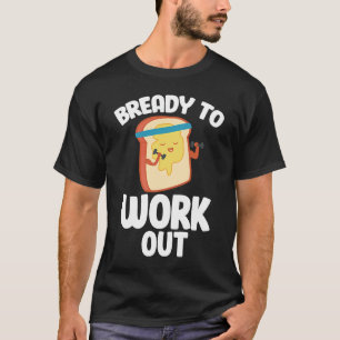 Camiseta Pesos De Elevação De Gym Prontos Para Trabalhar